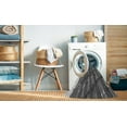 thumbnail image 2 of Ahgly Company Machine Washable Indoor Round Transitional Dark Gray Area Rugs, 7' Round, 2 of 7