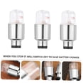 thumbnail image 3 of OULII 6pcs Bike Led Light Plastic Silver With Battery Saving Function, 3 of 7