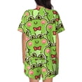 thumbnail image 3 of Xecao Cute Green Frog print Swimsuit for women, Summer-ready, sporty style.Quick-dry fabric. Many sizes & colors., 3 of 9
