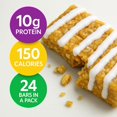 thumbnail image 4 of Bar, Lemon Protein Bar | 10g of Protein | Nutritious Snack to Support Weight Maintenance | Low Calorie Dessert | | 24 Count, 4 of 5