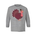 thumbnail image 1 of Awkward Styles Thanksgiving Youth Sweatshirt Pink Turkey Crewneck Tee for Kids, 1 of 5