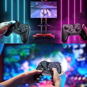 Wireless Controllers for Switch/Switch Lite/Switch OLED, Remote Gamepad with Joystick, Adjustable Turbo Vibration with Programmable Function-White
