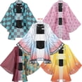 thumbnail image 2 of Traje de baño Anime Demon Slayer Kochou Shinobu Cosplay Kimetsu no Yaiba Kimono Agatsuma Zenitsu Sexy Bikini Beach SummerM Gao Jinjia LED, 2 of 2