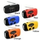 thumbnail image 5 of 2000mAh Manivela portátil FM AM WB NOAA Radio Solar Radio Antorcha (Negro) Universal Accesorios Electrónicos, 5 of 9
