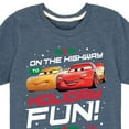 thumbnail image 3 of Disney's Cars - Christmas - On The Highway To Holiday Fun - Boy's Toddler & Youth Short Sleeve Graphic T-Shirt, 3 of 5