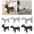 thumbnail image 3 of kurtrusly 1PC Mannequin PU Leather Standing Position for Display Toys White S Dog 1Set, 3 of 6