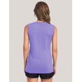 thumbnail image 3 of Pinspark Women Sports Shirts Sleeveless Athletic Shirt Lightweight Workout Gym Tank Tops Lounge Yoga Activewear, 3 of 6