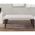 thumbnail image 5 of SAFAVIEH Gibbons Classic Glam Upholstered Bench w/ Nail Heads, Plum, 5 of 5