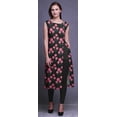 thumbnail image 2 of Bimba Printed Straight Tunic DressesForWomen Sleeveless Side Slit Kurti, 2 of 6