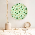thumbnail image 5 of Cauagu Avocado Print Bone China Decorative Plate, Wall Mount Plate Holiday Decor Decorative Ceramic Plates with Stand Elegant Household Plates Decorative-10in, 5 of 6