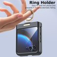 thumbnail image 4 of for Motorola Razr+ 2023 Case with Ring, [Integrated Screen Protector] Slim Hard PC Motorola Rarz Plus Back Cover Full Coverage Phone Case with Ring for Motorola Razr Plus 2023 Black, 4 of 13