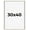 Ceruse, variant on 30x40 Frame White Wheat Solid Wood Picture Frame | Moulding Width 0.75 Inches | Interior Depth 0.5