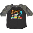 thumbnail image 3 of Inktastic It's My Birthday Circus Train 3rd Birthday Boys or Girls Toddler T-Shirt, 3 of 5