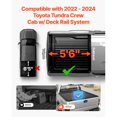 thumbnail image 2 of 5.5 ft Retractable Tonneau Cover Hard Tonneau Cover for Toyota Tundra, 2 of 7