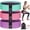 1.Pink,Aqua,Purple, variant on Resistance Bands for Working Out, Fabric Exercise Bands for Legs and Butt, Workout Bands for Women and Men, Booty Band for Yoga Starter Set, Pilates, Rehab, Fitness and Home Workout