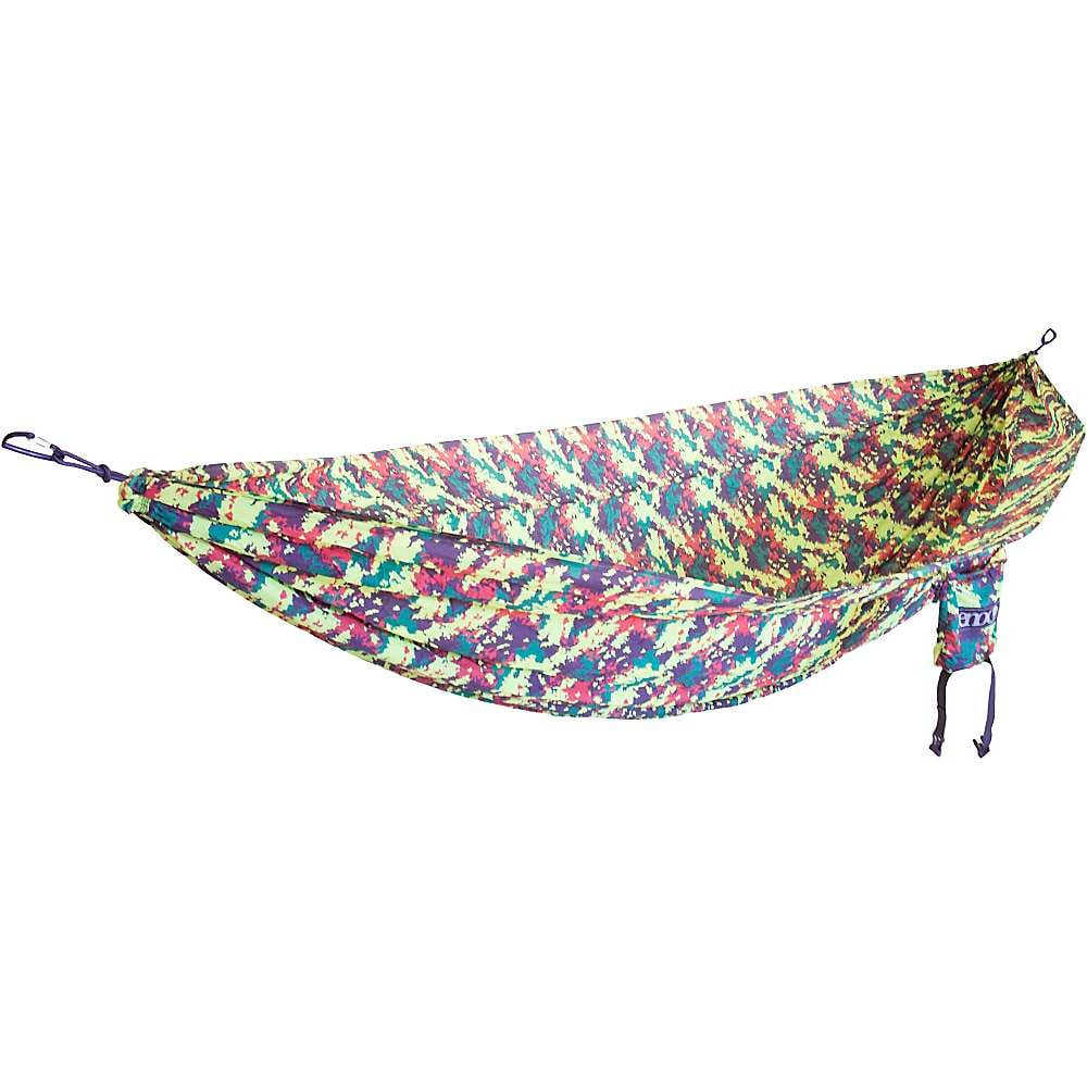 Blue/Red w/Carrying Bag New Equip One Person Hammock in Cracked Geo