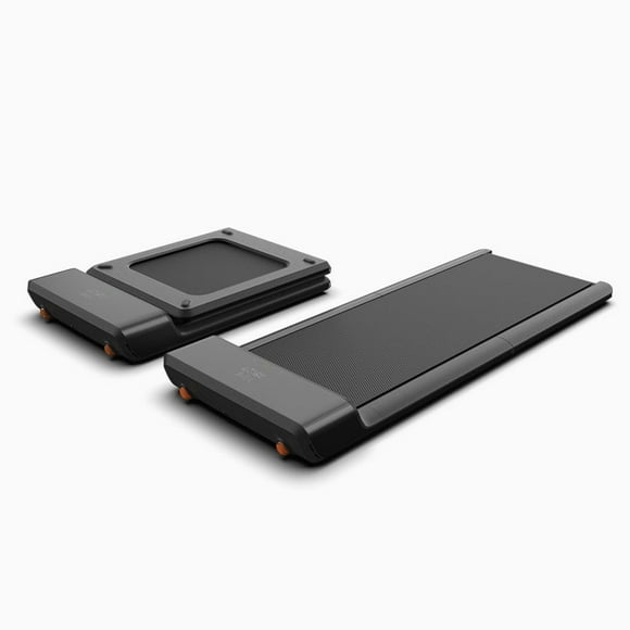 WalkingPad A1 PRO Smart Folding Under Desk Treadmill - 1.25HP Brushless DC Motor, Remote Control, Installation-Free with Walking Pad App, Bluetooth-Enabled (Black)