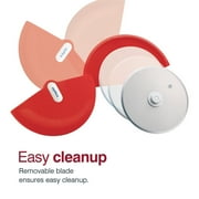 Zyliss Pizza Cutter Wheel, Stainless Steel Blade, Red