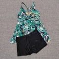 thumbnail image 5 of Xunlbb Plus Size Swimsuit for Women Close Fitting Body Shaping Bath Suit Multicolor Bikini with Crew Neck Slim Straps Summer Vacation Fashion Beach Party XXXXXL, 5 of 6
