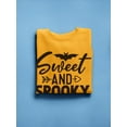 thumbnail image 3 of Sweet And Spooky Sweatshirt Women -Image by Shutterstock, Female Large, 3 of 4