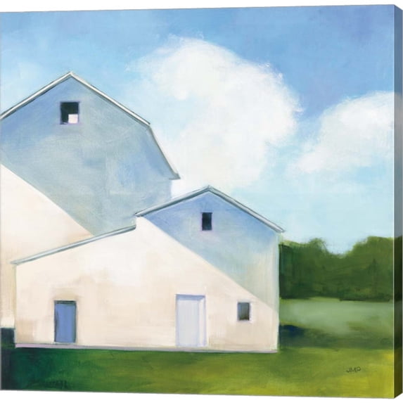 Great Art Now Barn Shadows by Julia Purinton, Canvas Wall Art, 24W x 24H