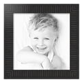 thumbnail image 2 of ArtToFrames 20" x 20" Obsidian Echo Glossy Blk Picture Frame, 20x20 inch Black Wood Poster Frame (WOM-5268),  Pack, 2 of 7