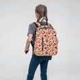 thumbnail image 4 of Honeii Skull Retro record lips Print Lightweight Backpacks,Carry on Backpack,Durable Backpack for School, Work & Travel, 4 of 6