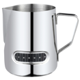 thumbnail image 1 of Milk Frother Temperature Display Milk Frother Pot and Cup for Latte Art 350ml, 1 of 7