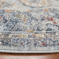 thumbnail image 3 of Safavieh History Douglas Oriental Area Rug, Light Gray/Navy, 6'7" x 6'7" Round, 3 of 11