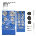thumbnail image 3 of Kit de discos de corte, juego de hojas de sierra Circular, herramienta de rotación, accesorios industriales, 45 Uds., 3 of 8