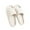 White, variant on Samickarr Summer Slippers For Women And Men Indoor And Outdoor Wide Men's And Women's Home Slippers Summer Lovers Indoor And Outdoor Thick Soles Stepping Feeling Light Soft Soles Slippers