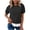 Black, variant on Staron Summer Tops for Women Puff Sleeve Ruffle Round Neck Short Sleeve Casual Basic Comfy Fashion Trendy Vacation Holiday Beach Travel Loose Blouse, Sky Blue S