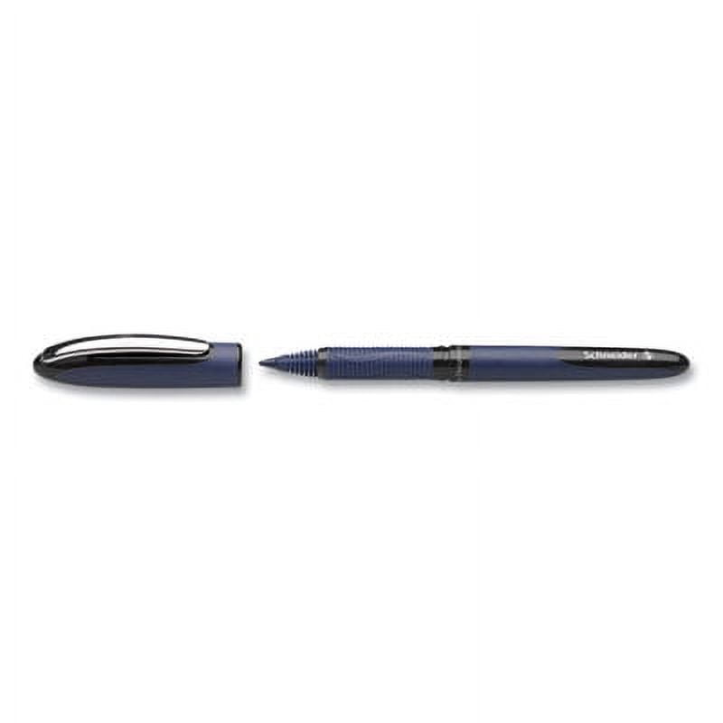 Schneider RED183001 0.6 mm Point One Business Rollerball Pen, Black