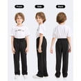 thumbnail image 6 of Boys Sweatpants with Zip Pockets 5Pack Athletic Pants Mesh Joggers for Boys 5-24, 6 of 7