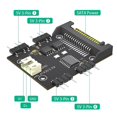 thumbnail image 4 of 5V 3PIN RGB Fan Controller,5V Lighting Controller, Computer Atmosphere RGB LED Synchronization Controller for Desktop PC, 4 of 5