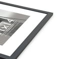 thumbnail image 4 of Meframe 2PACK 11x14 Wooden Picture Frame, Matted to 8x10 Wall Photo Frame, Black, 4 of 6
