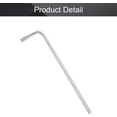 thumbnail image 4 of HUGFEGWE T20 Long Tamper Proof Torx Star Key Bit Wrench L-Shape Nickel Plating 1Pcs CJB91-23217, 4 of 7