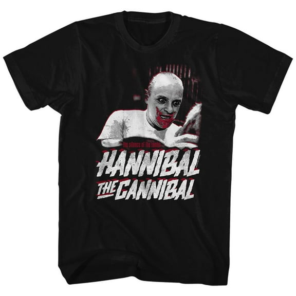Silence Of The Lambs The Cannibal Black Adult T-Shirt 3Xlt