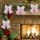 thumbnail image 5 of Ireezec Velvet Christmas Bows Polyester Tree Decoration Gift Wrapping Party Supplies Decor Festive Ornament for Xmas Mall Wedding Birthday Celebration, 5 of 6