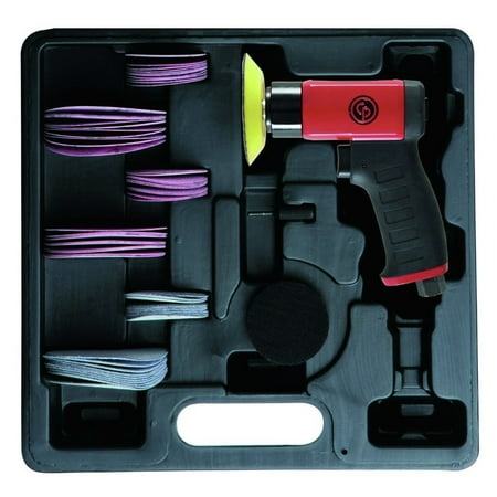 UPC: 0015451528164 | Chicago Pneumatic Mini Random Orbital Sander Kit