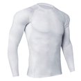 thumbnail image 5 of Camiseta Deportiva Ajustada Salvador Blanca para Hombre 2XL Camiseta de Gimnasio, 5 of 5