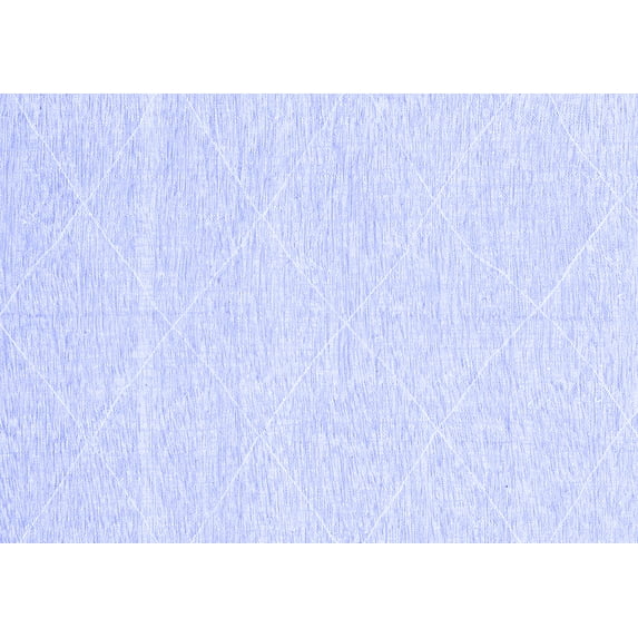 Ahgly Company Indoor Rectangle Solid Blue Modern Area Rugs, 2' x 5'
