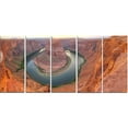 thumbnail image 2 of Horseshoe Bend Arizona Panorama - Impression sur Toile Paysage, 2 of 3