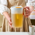 thumbnail image 2 of Large Capacity Water Jug Plastic Cold Pitcher Summer Beverage Container Party Water Dispenser, 2 of 6