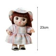 thumbnail image 2 of Muñeca BJD de 23 cm, escala 1/6, estilo aleatorio, regalo emocionante con muñeca y accesorios. Parpadear, 2 of 8