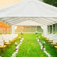 thumbnail image 2 of Summit Living 20 x 40 ft White Event Outdoor Canopies, Removable Sidewalls, 2 of 8