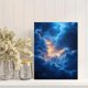 thumbnail image 2 of Qisvanset 12x16 Inch Starry Cloud Sky Canvas Wall Art, Dreamy Ethereal Heavenly Serene Interior Wall Decor, 2 of 8