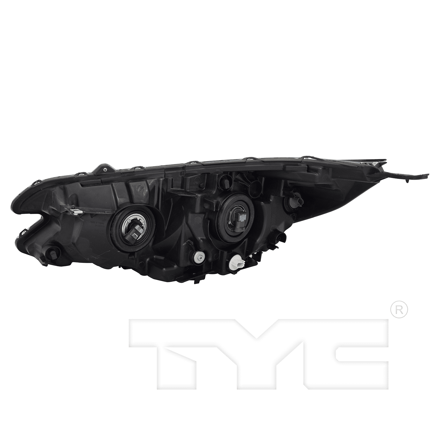 TYC Halogen Headlight Lamp w/LED DRL Right Passenger for 15-16 Honda CR-V Touring Fits 2016 Honda CR-V
