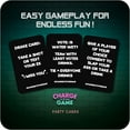thumbnail image 4 of Charge It 2 The Game Drinking Cards - Card Game for Adults - Fun for Game Night - Party Game - Gift - Bachelorette Party Game - Vacation Game - Black Owned, 4 of 5
