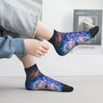 thumbnail image 6 of Breathable Athletic Socks Nebula Cushioned Quarter Socks for Men Women, 6 of 7